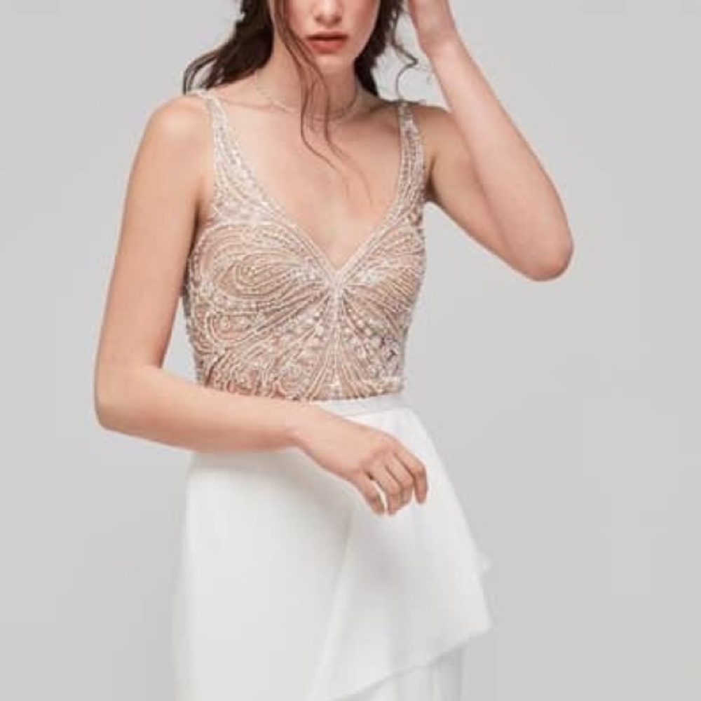 Beaded Bodysuit x WATTERS Bride